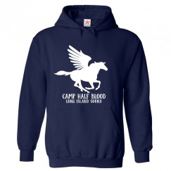 Camp Half Blood Long Island Sound Unicorn Unisex Classic Kids and Adults Pullover Hoodie							 									 									